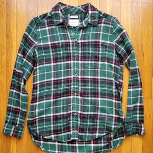 American Eagle Flannel Shirt Boyfriend Fit